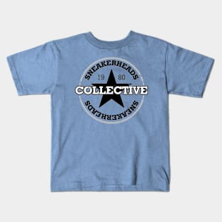 Sneakerheads Collective Black White Badge Kids T-Shirt